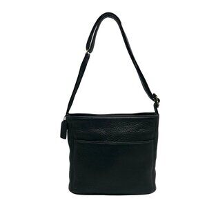 Coach Black Pebbled Leather Vintage Sonoma Shoulder Bag 4924